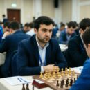 Эмин Оганян стал единоличным лидером турнира «Открытый Атырау — 2026»